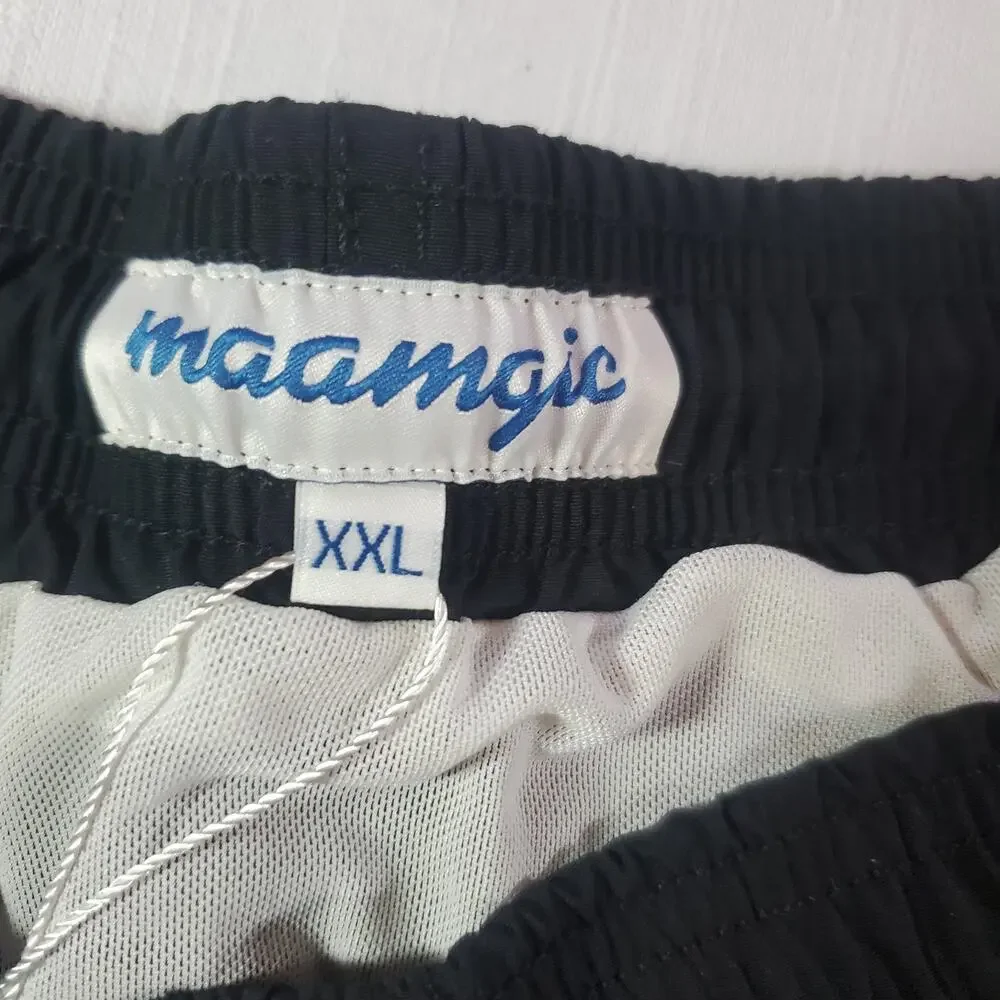 Maamgic Swim Trunks/Shorts | Men's | Black | XXL 5